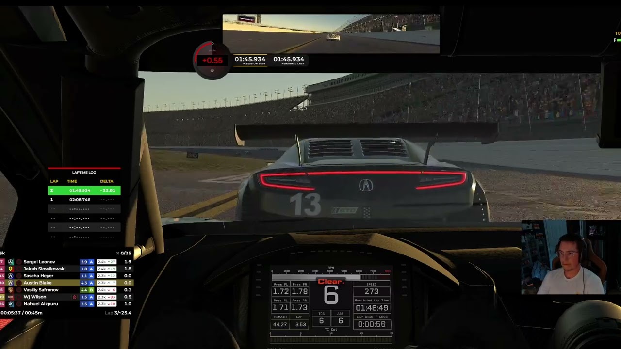 New Car Each Week in IMSA iRacing Challenge - Daytona in Acura NSX GT3 - A Week to Forget (Week 8)