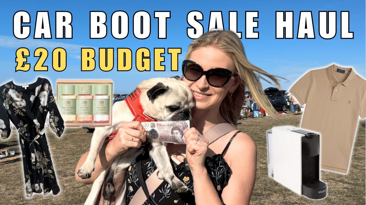 Car Boot Sale Haul | Thrift with Me at a UK Car Boot Sale