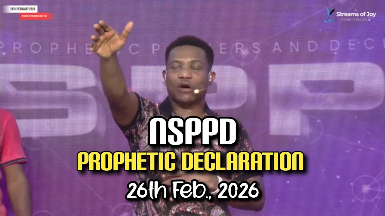🥳COVENANT DAY OF CONGRATULATIONS| 28 DAYS OF WONDERS - DAY 26 |NSPPD DECLARATION| 26TH FEBRUARY 2026
