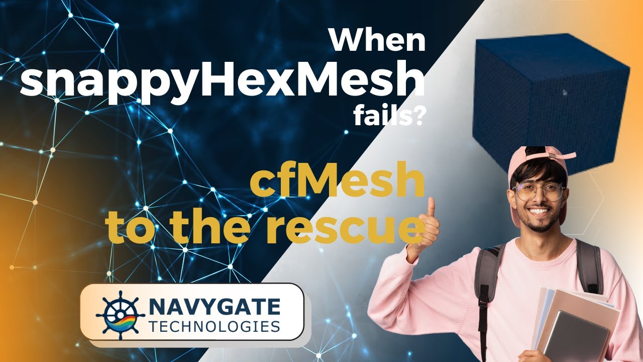 SnappyHexMesh vs CFMesh | Comparing meshing on a rotated cube