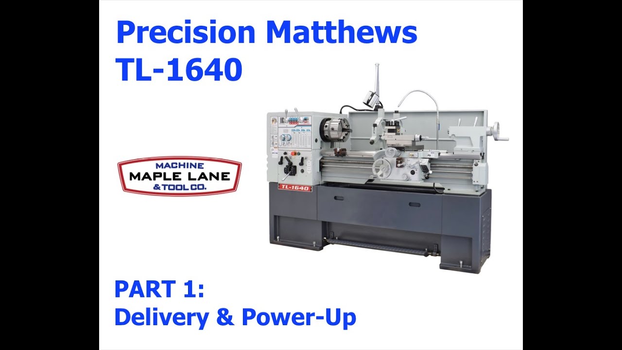 Precision Matthews TL1640: Часть 1 — Доставка и первоначальное включение