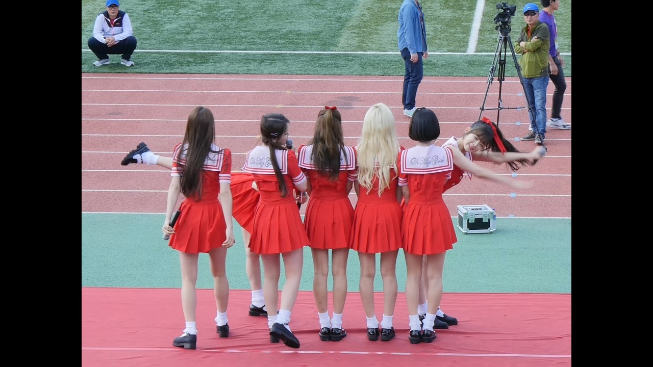 161008 Oh 마이 Girl - 내 얘길 들어봐(A-ing) @가평군민의날(가평종합운동장) /직캠(Fancam) By 쵸리