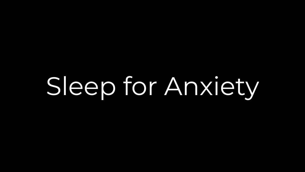 10 Hours Sleep Music for Anxiety | Calm and Continuous | Dark Screen