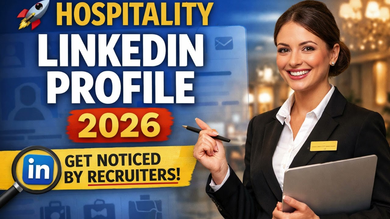 How to Optimize Your LinkedIn Profile for Hospitality Jobs in 2026 | Get Noticed by Recruiters
