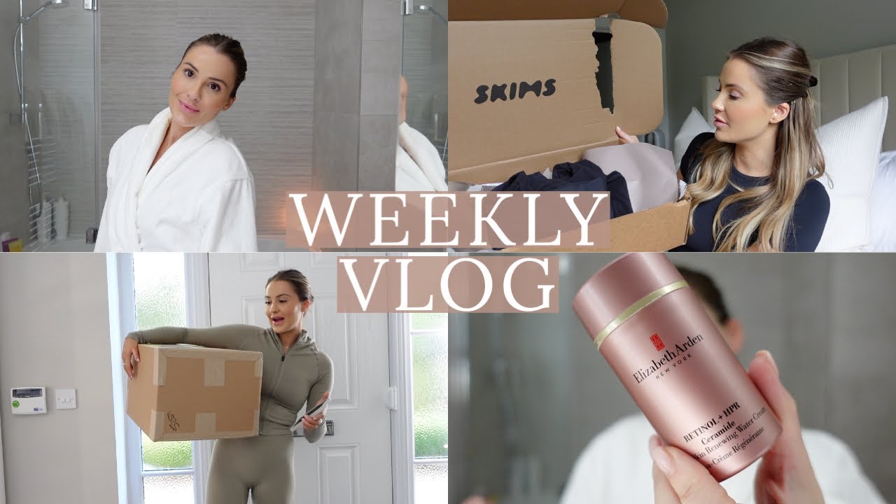 HOME ALONE FOR A WEEK, SKIMS & VARLEY HAULS, SKIN UPDATES | WEEKLY VLOG | NADIA ANYA