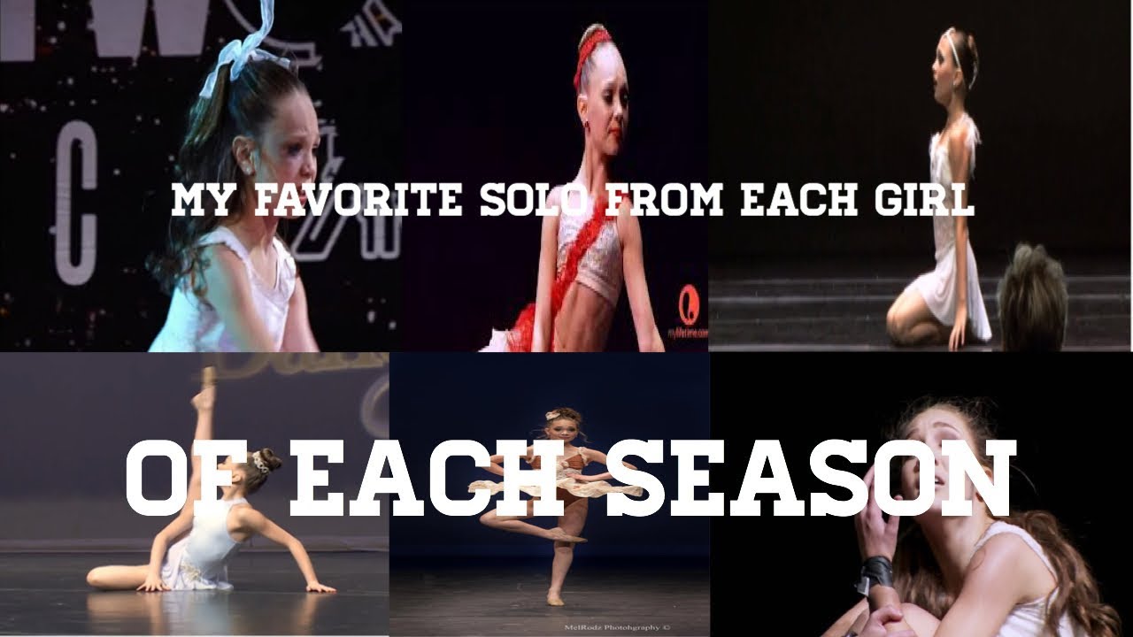 My Favorite Solo From Each Girl Of Each Season | Dance Moms