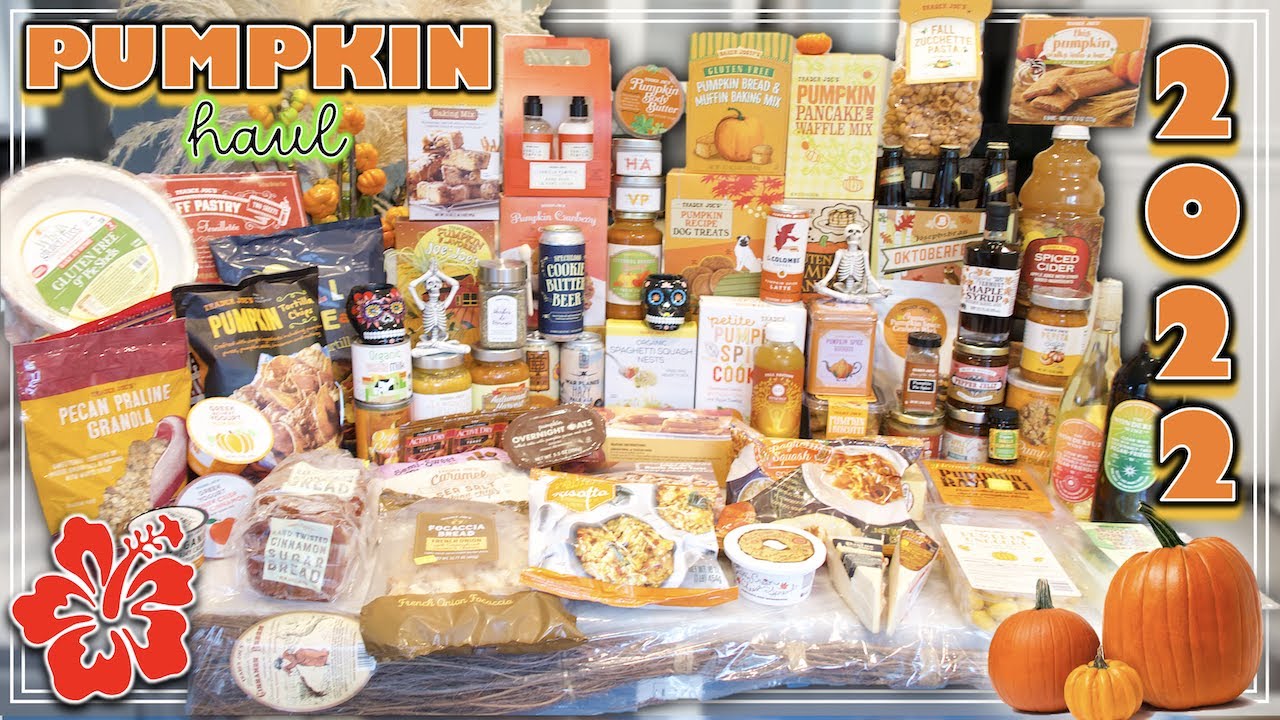 ULTIMATE TRADER JOE'S PUMPKIN HAUL 2022