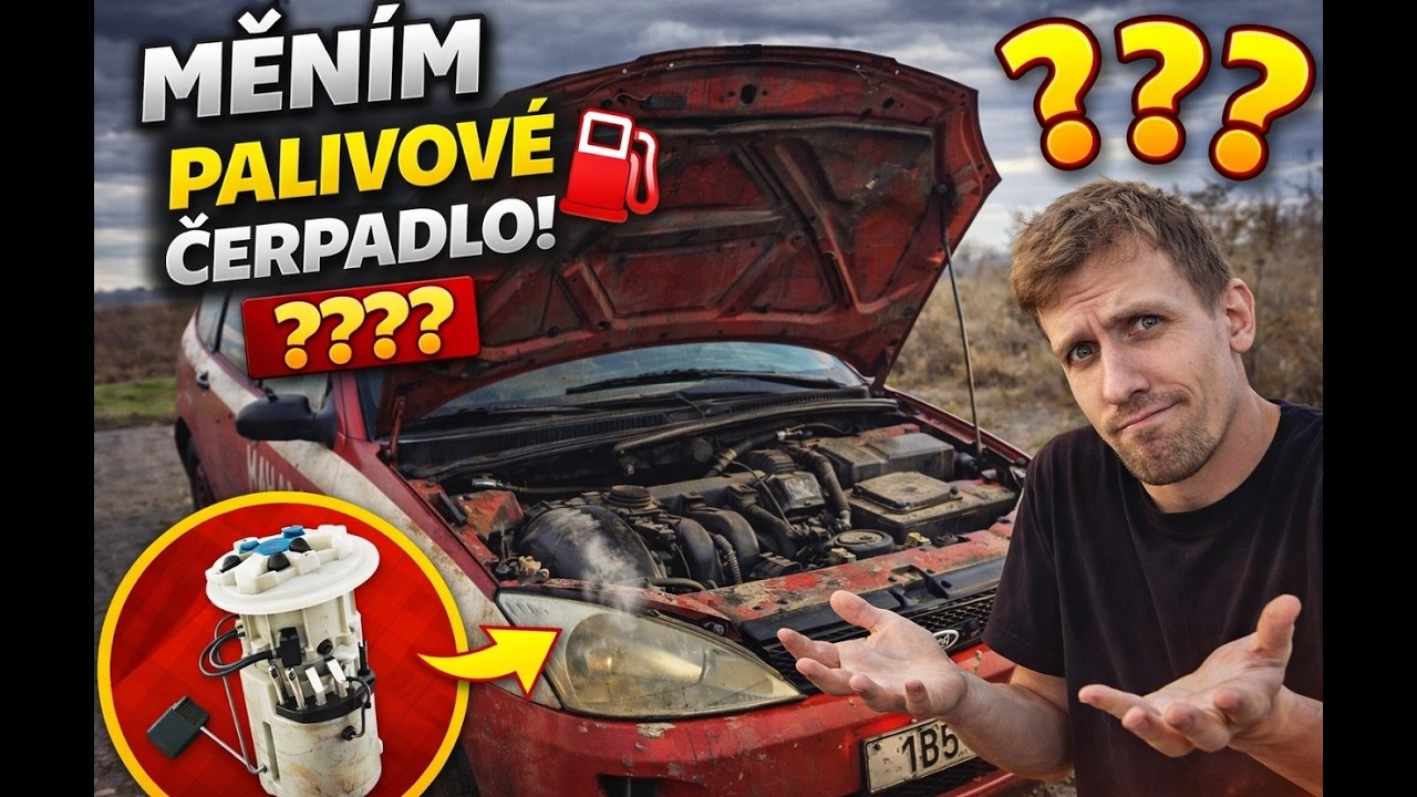 FOCUS POŘÁD NEJEDE ! 🔧 POMŮŽE VÝMĚNA ČERPADLA ? ⛽