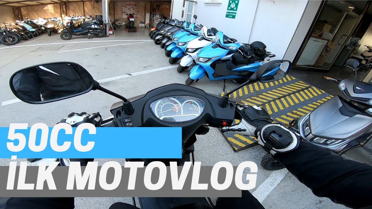 50cc ile İlk Motovlog - Yeni Motosiklet