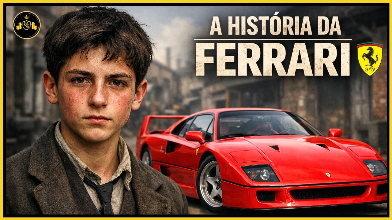 O MENINO REJEITADO pela FIAT que Criou a FERRARI e Dominou a Fórmula 1: A História de Enzo Ferrari