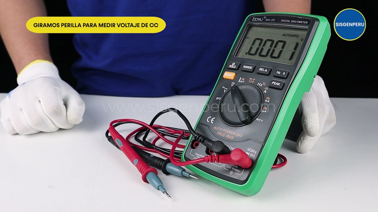 Multitester Baku BA-28 | Tutorial SisgenPeru