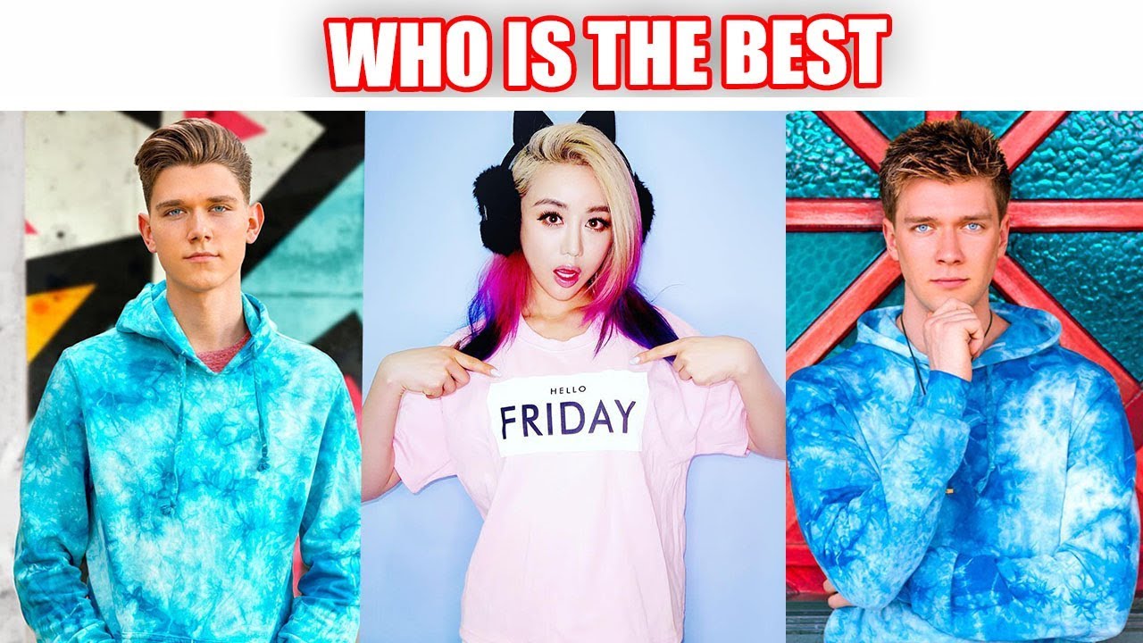 Battle Musers - Devan Key Vs Wengie Vs Collins Key | Musical.ly Stars Battle
