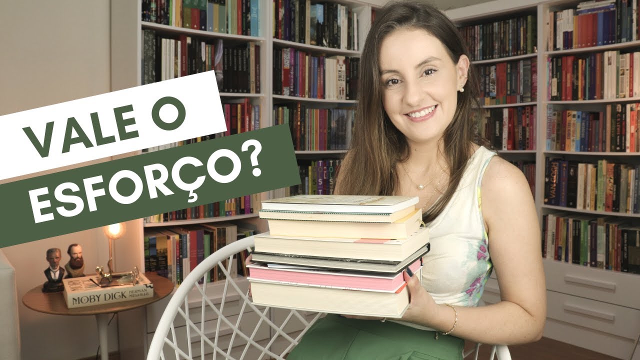 Os LIVROS MAIS DIFÍCEIS que já li