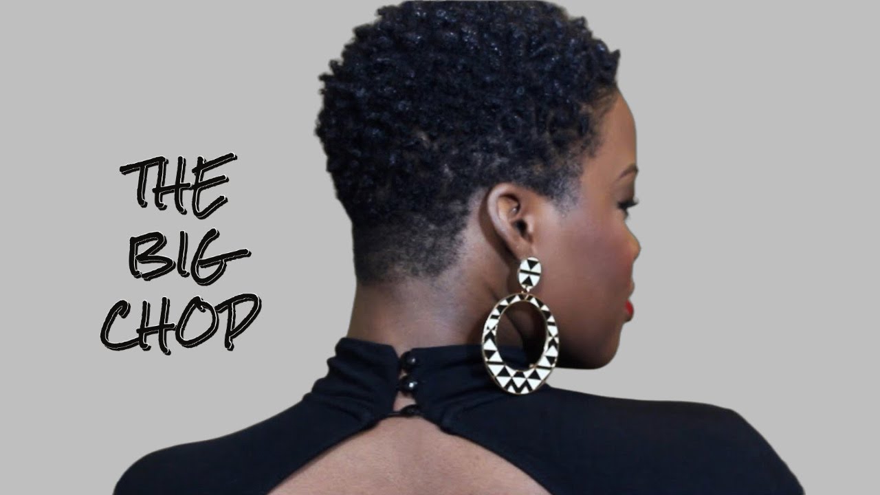 The Big Chop & How I Style My 4C TWA