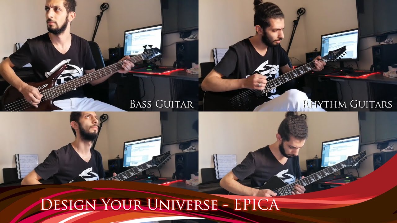 Design Your Universe (EPICA) Instrumental Cover - Adnan Jabbado