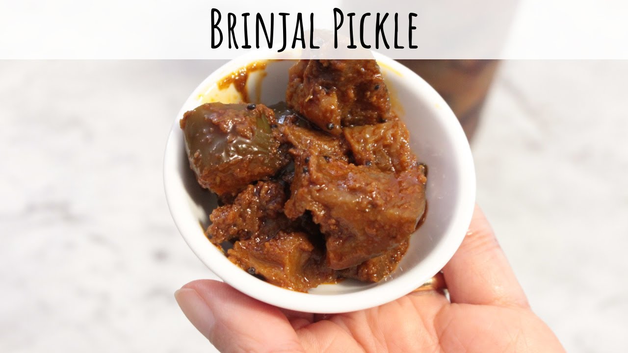 Brinjal Pickle | Aubergine Pickle | Eggplant Pickle