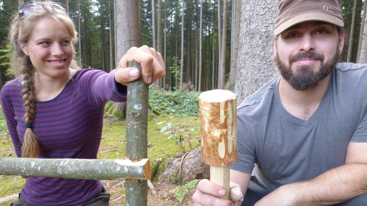 Waldhandwerken, Bushcraft Schnitzen, Slideshow vom Kurs