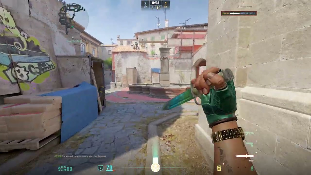 sneaky 1v4 to end the enemies' suffering on inferno