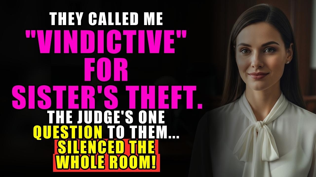 My Parents Called Me “Vindictive” for Reporting My Sister—Then the Judge Asked One Question