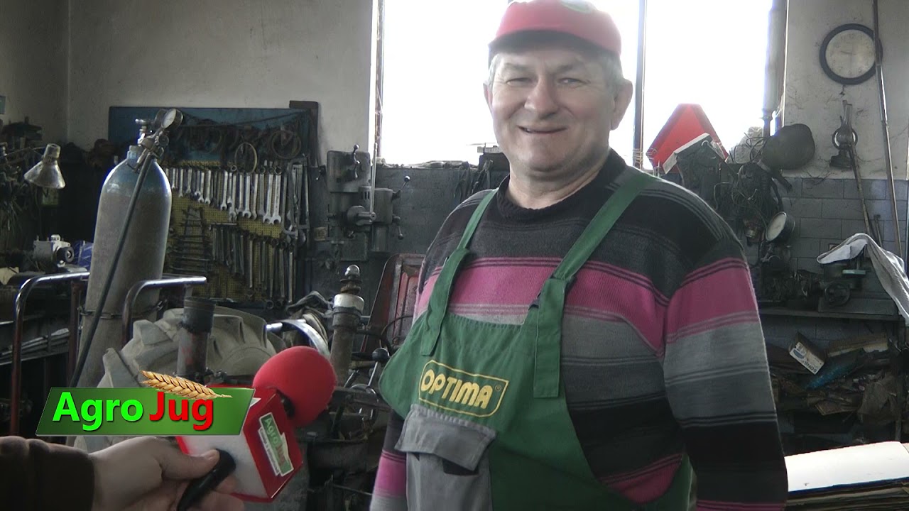 Goran Seočanac velemajstor za traktore: Kupovati pouzdane domaće delove!