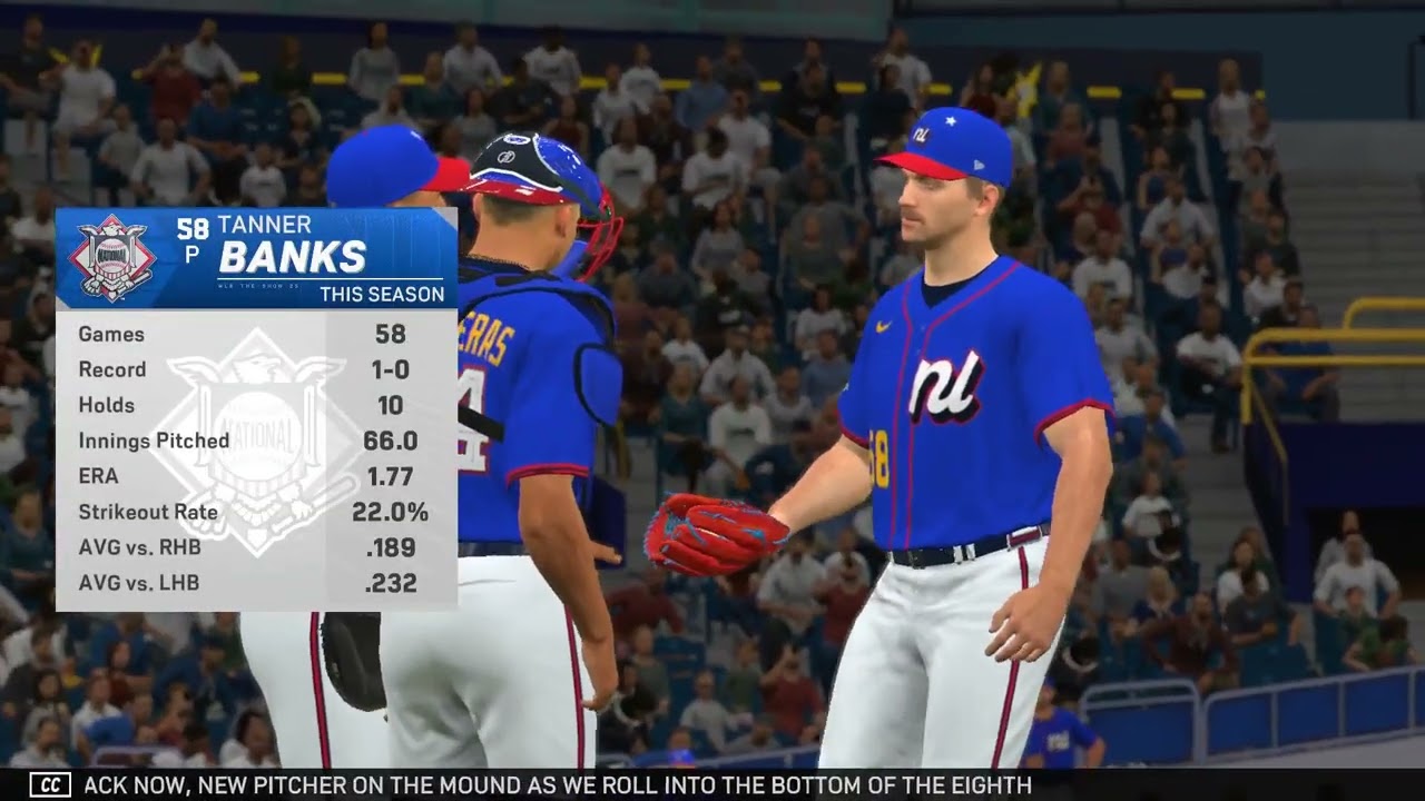 [더쇼25 RTTS]올스타전 출전 자기전에 생각 많이 날거야 및 시즌 25세이브 달성 - 대니 데이비스 64회 (Danny Davis, Slowballer) - 2028 메이저리그