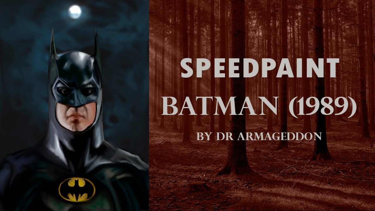 Batman (1989) Speedpaint