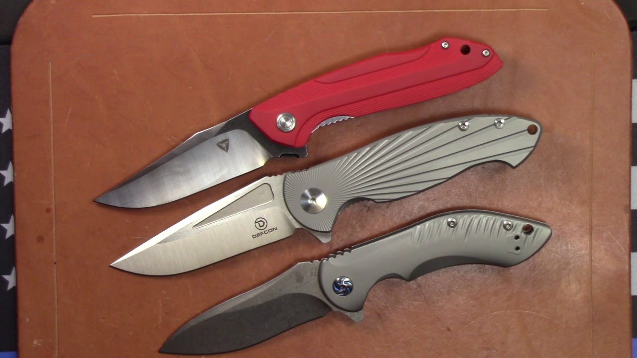 Defcon Knives T1001 and TD06 Review