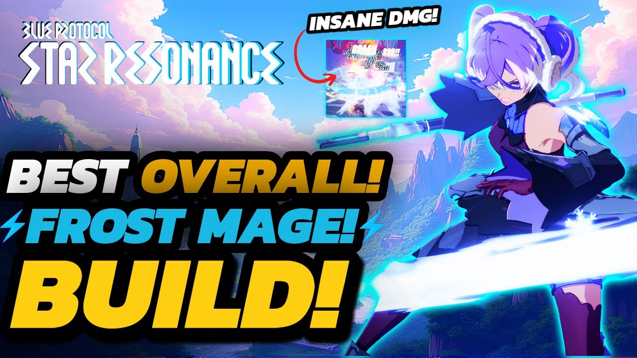 Blue Protocol: Star Resonance - BEST Frost MAGE Build! | INSANE AoE & ST Damage!