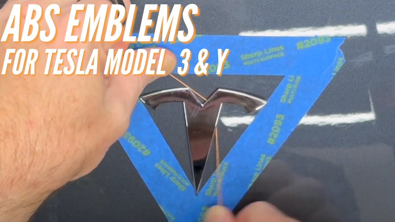 Replacement Tesla Frunk & Trunk Emblems
