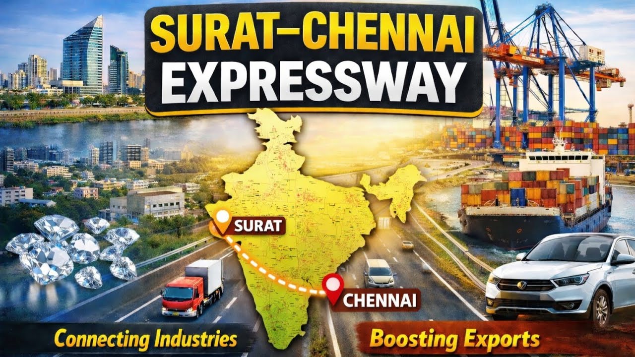Why Is India Building the Surat–Chennai Expressway?