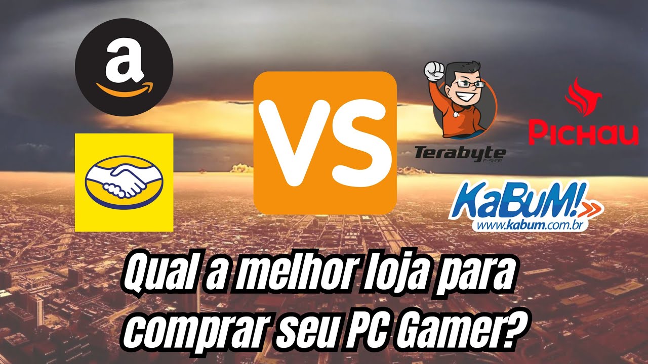 Amazon e Mercado Livre VS Kabum, Pichau e Terabyte - Qual loja se sai melhor pra comprar o PC Gamer?