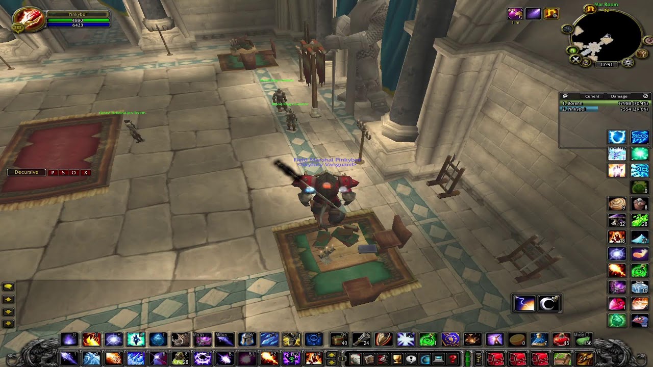 Turtle wow, pvp arena, mage