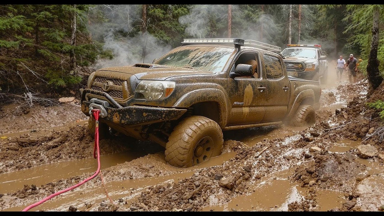 Unbelievable! 4x4 Off-Road Beasts Battle Through the Muddiest Tracks on Earth #6 #offroad