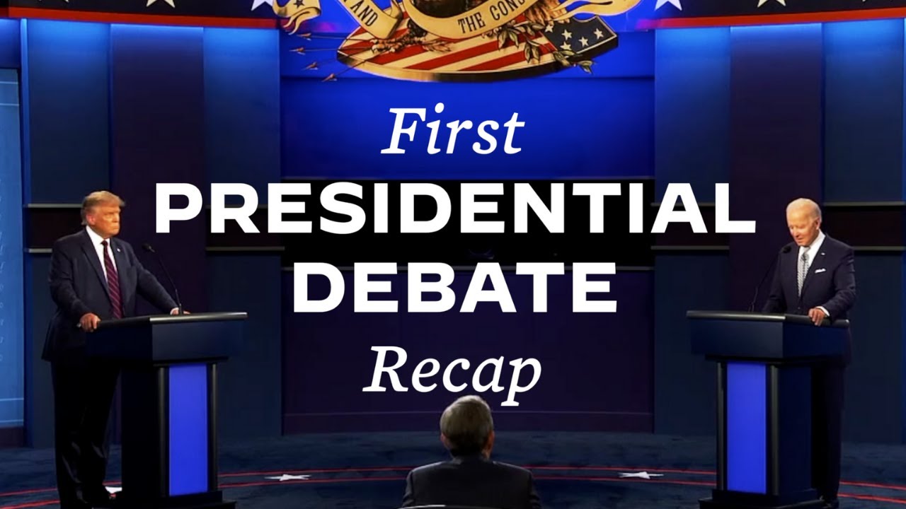 Recap of President Donald Trump & Joe Biden's Presidential Debate Night One in Cleveland, Ohio