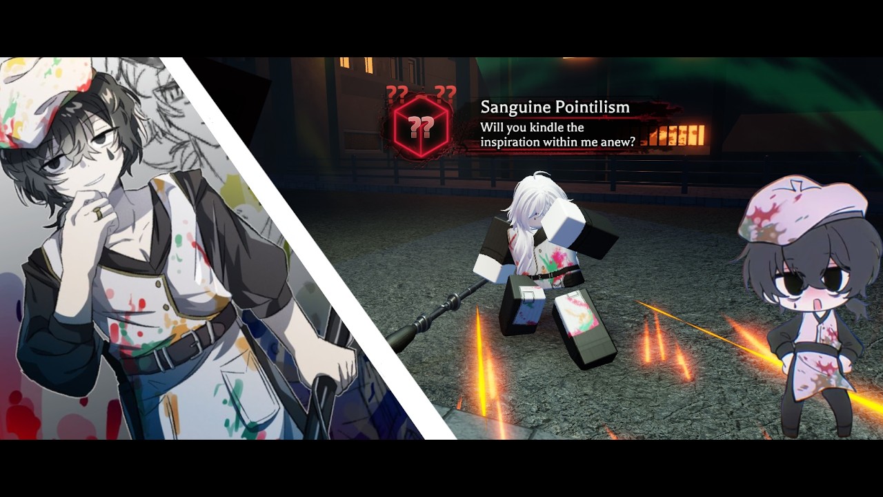 Attacking archived with a brush. |Archived The ring