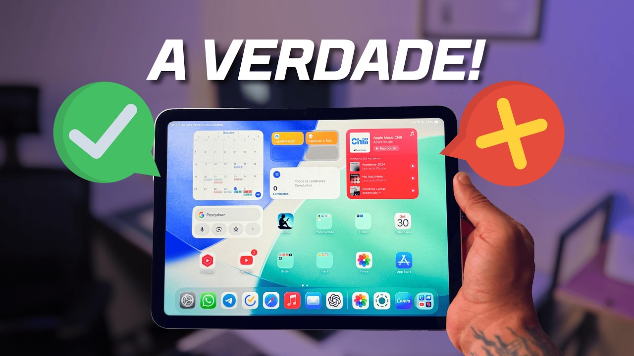 iPad 11 depois de 3 meses de uso: valeu a pena ou me arrependi?