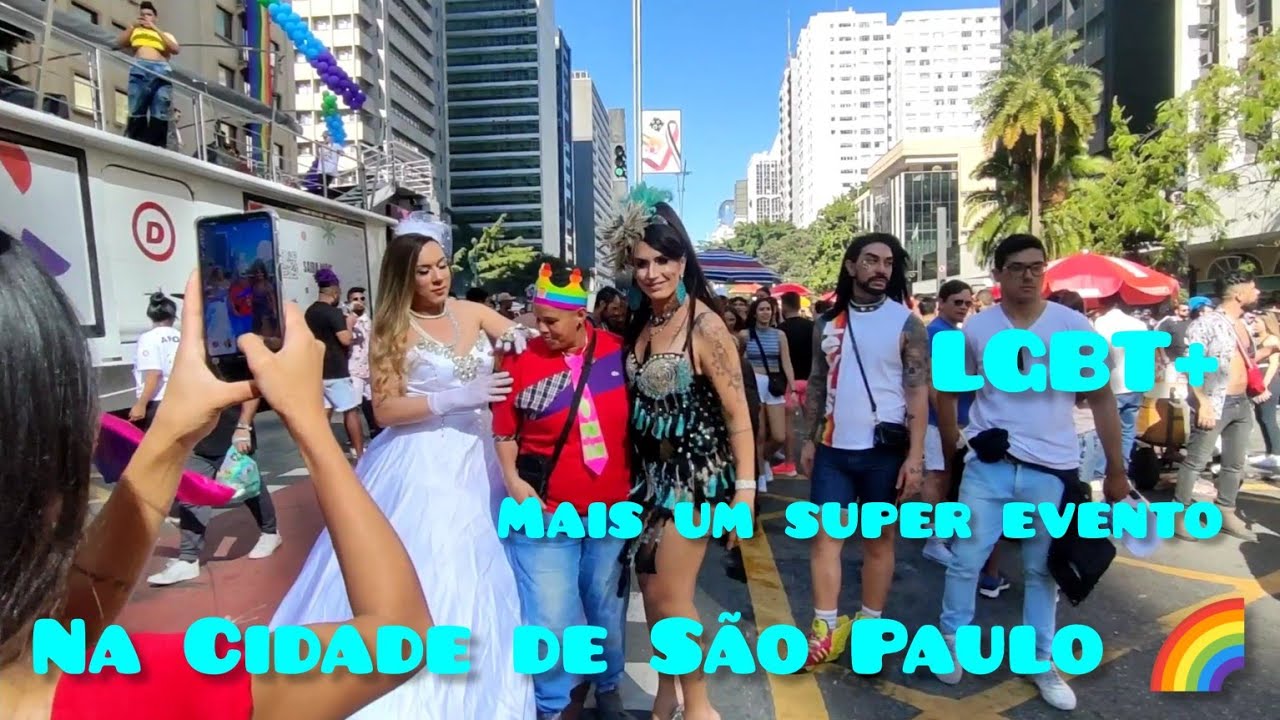 Parada LGBT+, paulista - São Paulo.