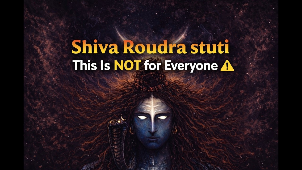 Shiva Roudra Stuti | This Is NOT for Everyone ⚠️ (Extreme Divine Energy)