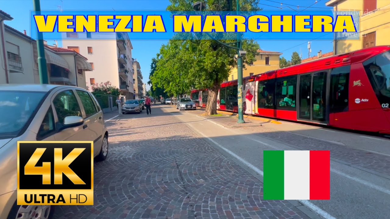 VENEZIA MARGHERA SUMMER WALKING TOUR, ITALY, 4K 60FPS, 27 JUNE 2024