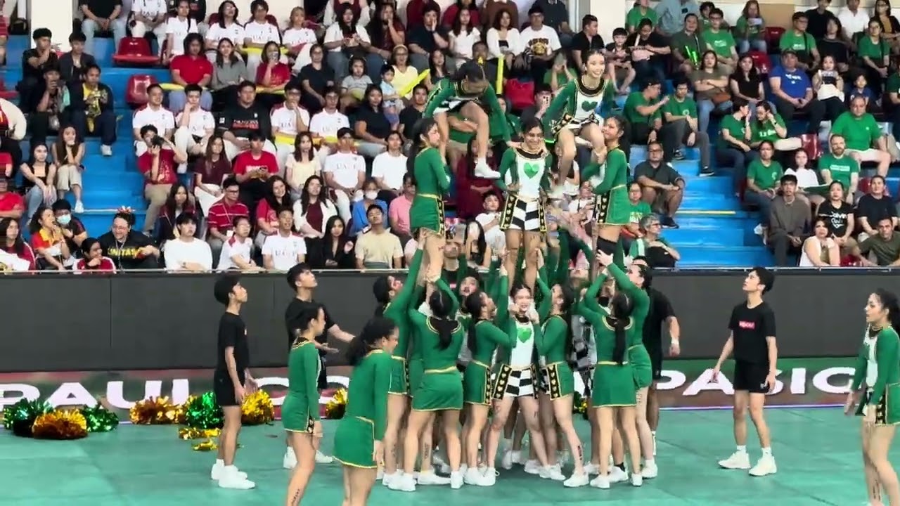 WNCAA Season 54 2024 St. Paul College Pasig HS/Juniors Cheerleading Performance - Camera 2 4K