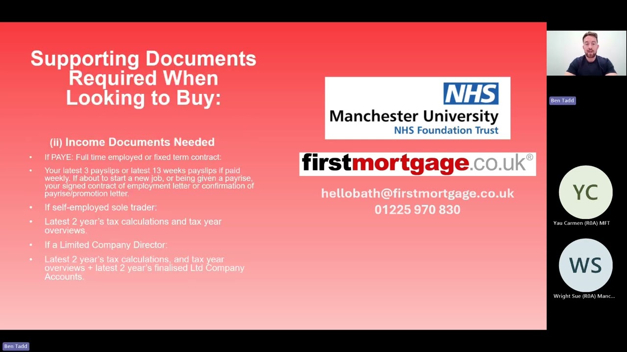 MFT  Webinar - What questions to ask when buying a house and getting mortgage ready