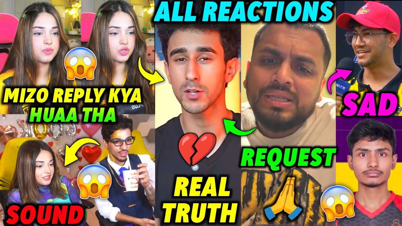 Tahir Fuego REAL TRUTH 💔 - Mizo Reply, SID Bhai Request 🙏, FF All Reactions on Tahir - Pahadi SAD 💔