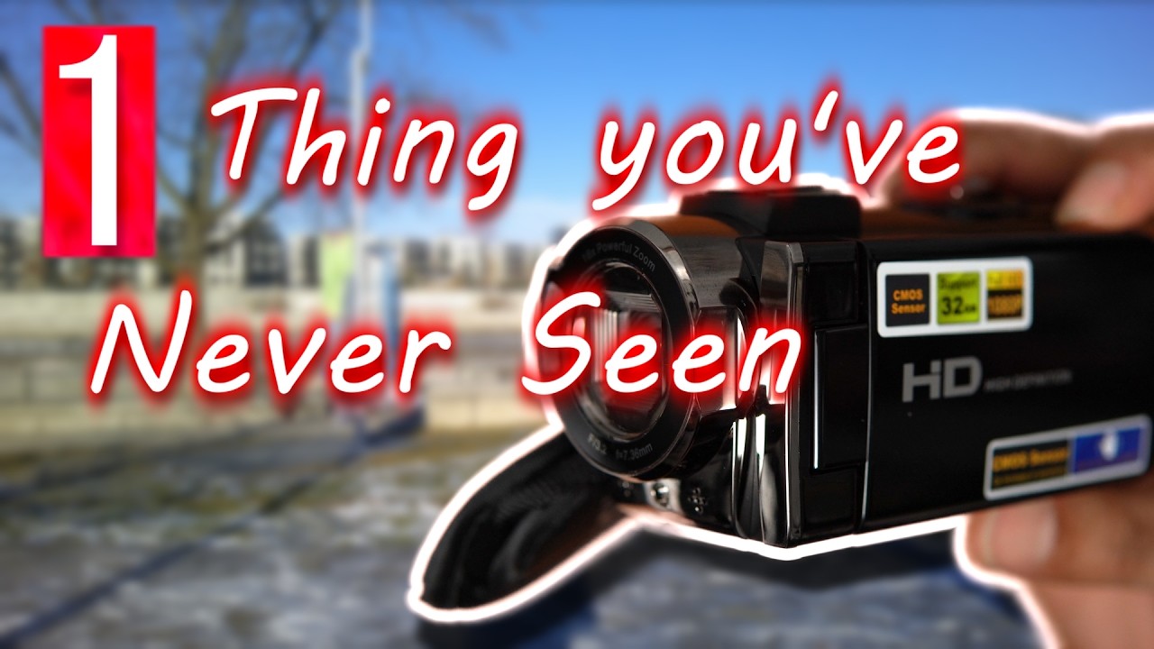 A $50 video camera with 2 very unusual features!