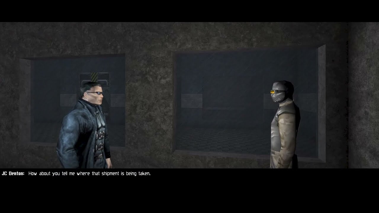 Deus Ex - Inaccessible Dialogue at UNATCO HQ