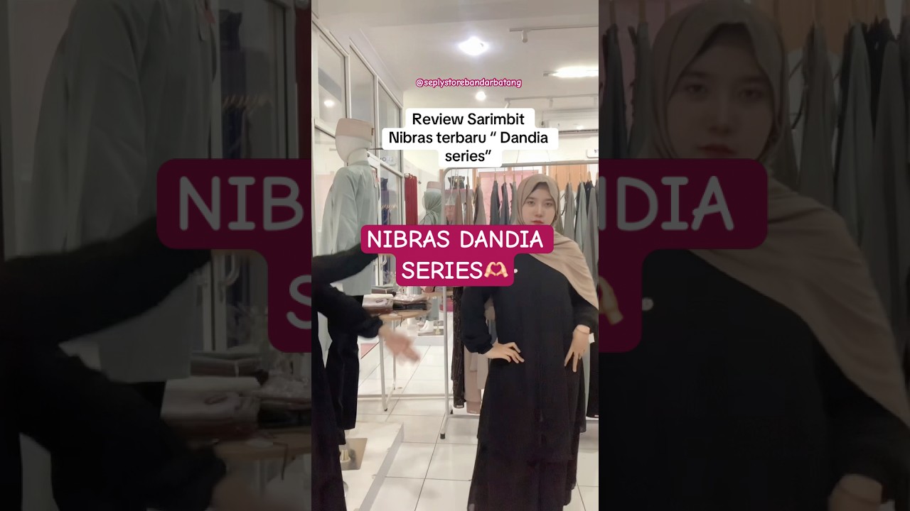 Sarimbit terbaru dari Nibras rayya 2026 🤎 #sarimbitkeluarga #seplystorebandarbatang #sarimbitmurah
