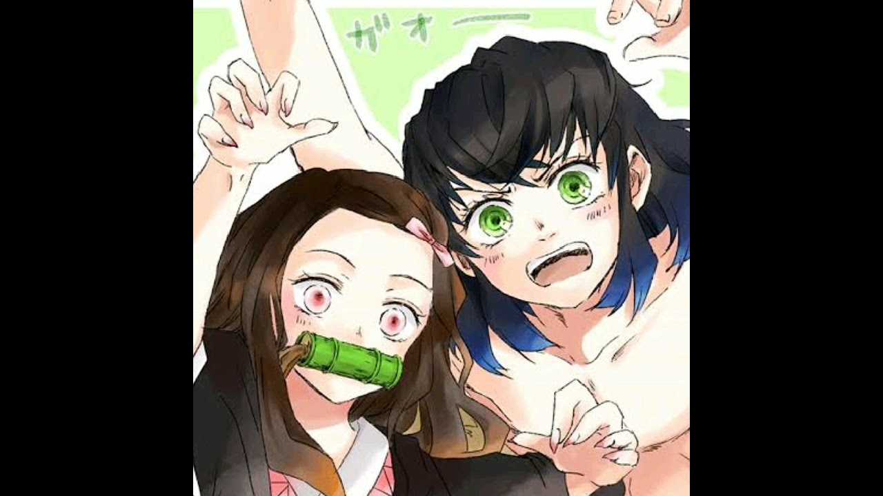 Nezuko x Inosuke 💖💖