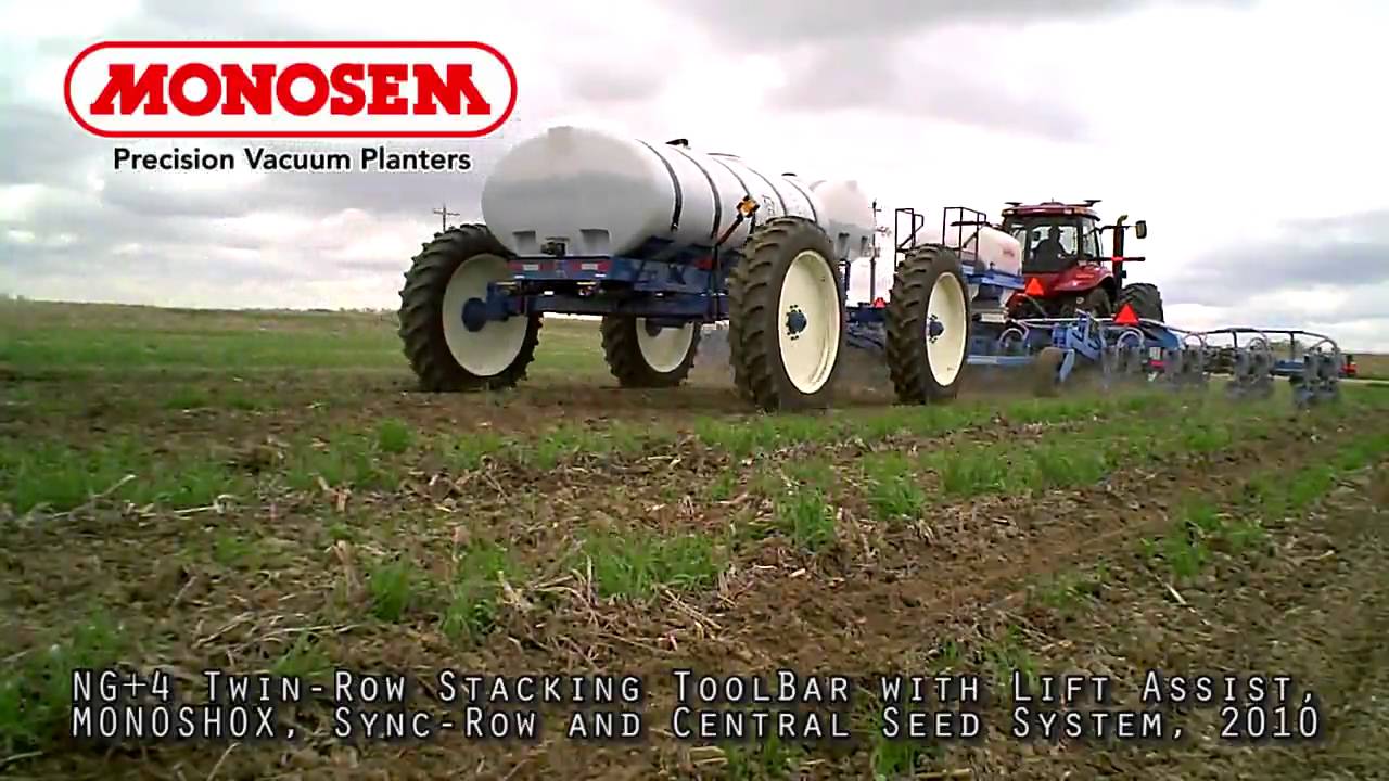 Monosem&reg; Twin-Row Stacker with Central Seed System