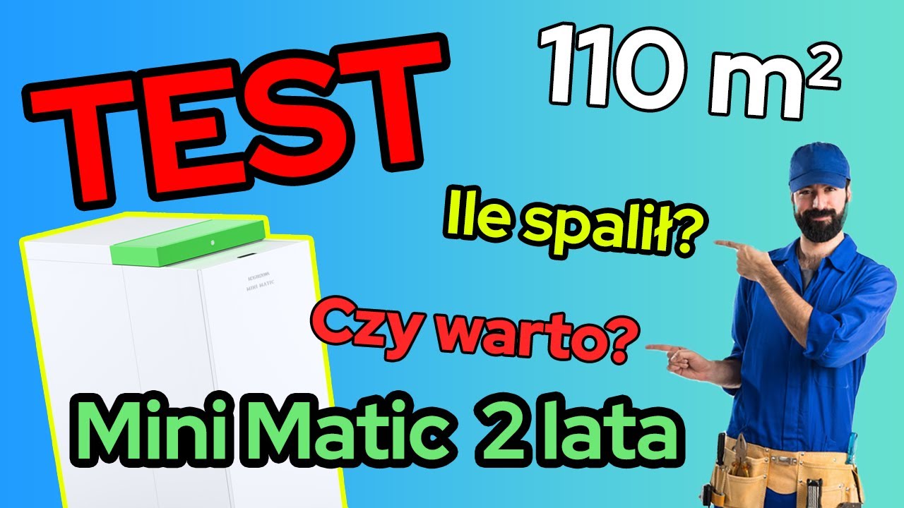 Najlepszy kocioł na pellet ?Test Mini Matica !-odc.226 Dobrekotly.pl