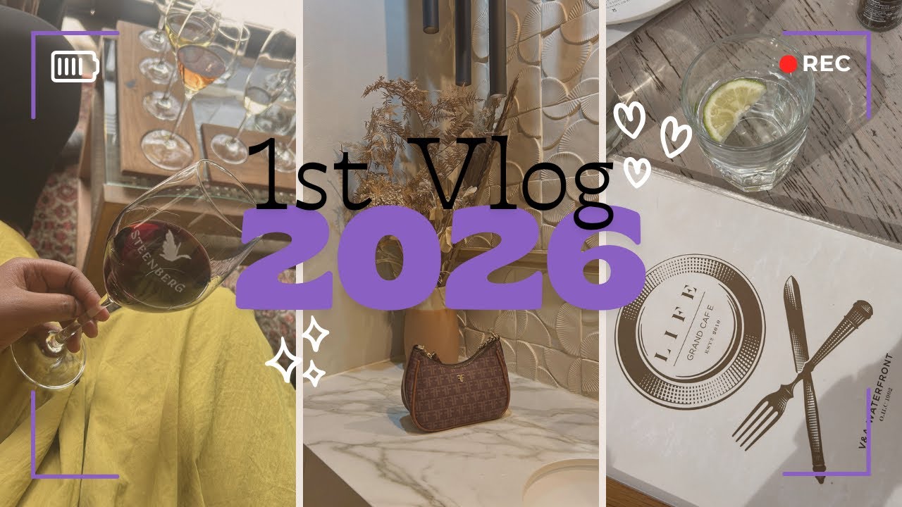 First Vlog 2026🤍🎥 Few Days in Cape Town .🌸✨🤍