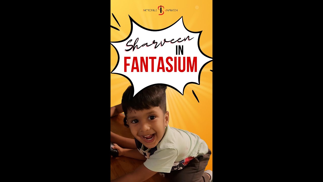 Sharveen in Fantasium Play zone II #shorts #kids #funny